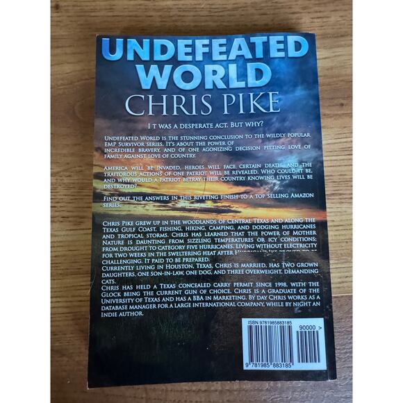 Undefeated World by Pike, Chris - Picture 3 of 3